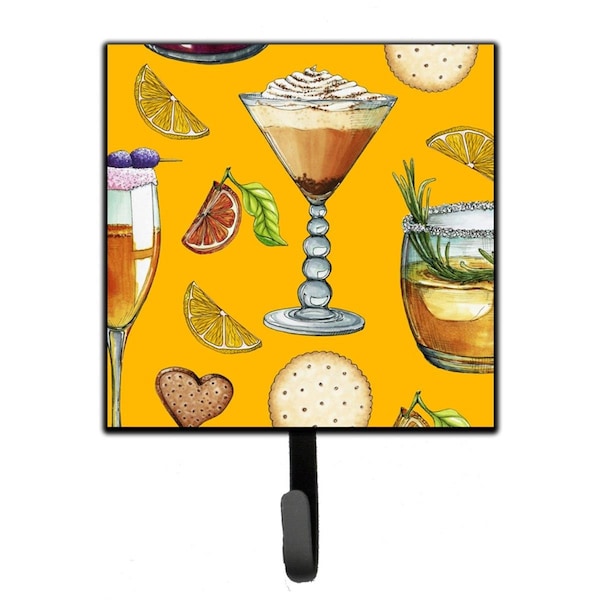 Carolines Treasures Drinks and Cocktails Gold Leash or Key Holder BB5202SH4 - main